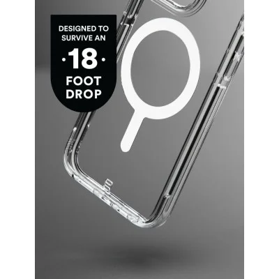 Cover Iphone 16 Pro Accent Clear Case Bodyguardz - Clear